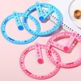 thumbnail image 2 of 6Pcs Circle Protractor Measuring Tool Drafting Ruler Home Office Circle Protractor Measure Rulers, 2 of 8