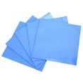 thumbnail image 3 of 5 Pcs Silicone Thermal Conductivity Sheet CPU GPU Heat Conduction Pad 100x100x1.5mm, 3 of 11