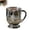 Black-4.88Inch, variant on 16oz Ribbed Glass Coffee Mug With Handle Vintage Fluted Iced Coffee Cup For Home Office Cafe Use