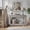 Gray, variant on 47" 2-Tier Farmhouse Console Table with Charging Station, Entryway Sofa Table with Outlets and USB Ports for Living Room, Behind Couch Narrow Hallway Table, Rustic Brown