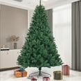 thumbnail image 6 of PAPROOS 7.5FT Christmas Trees, Artificial Christmas Tree with 1400 Super Lush Branch Tips, Xmas Tree with Sturdy Metal Base for Holiday Decor, Green, 6 of 7
