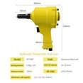 thumbnail image 3 of Pro Air Riveter Pneumatic Pistol Type Pop Rivet Gun Air Power Operated Riveter, 3 of 8