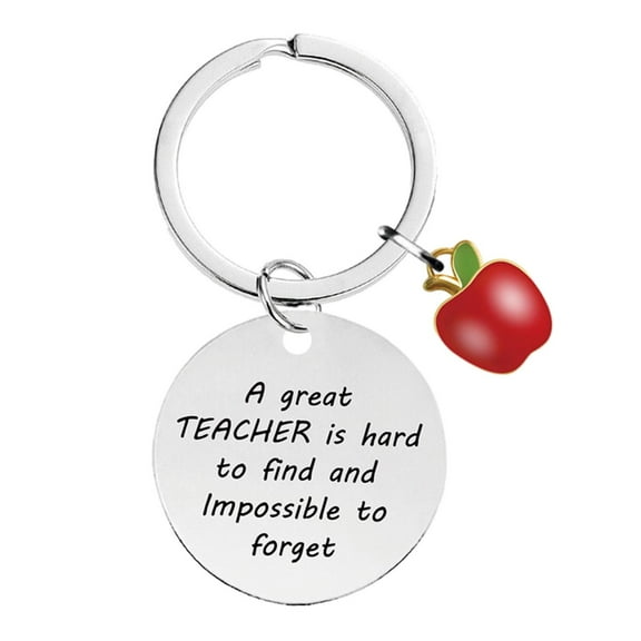 Christmas Gift Hanging Xmas Portable Bags Teacher Appreciation Gift Keychain A