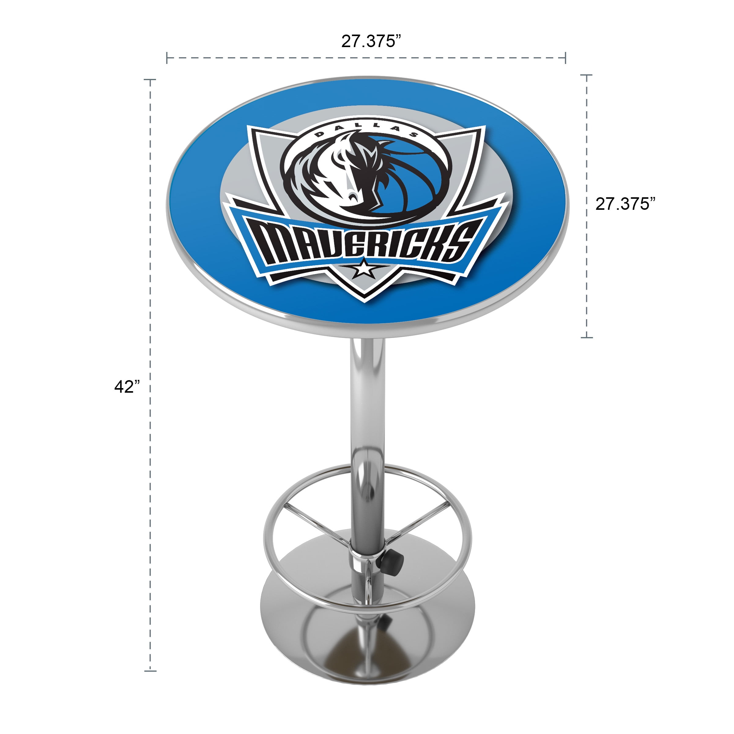 Trademark Gameroom Dallas Mavericks Counter Height Bar Table