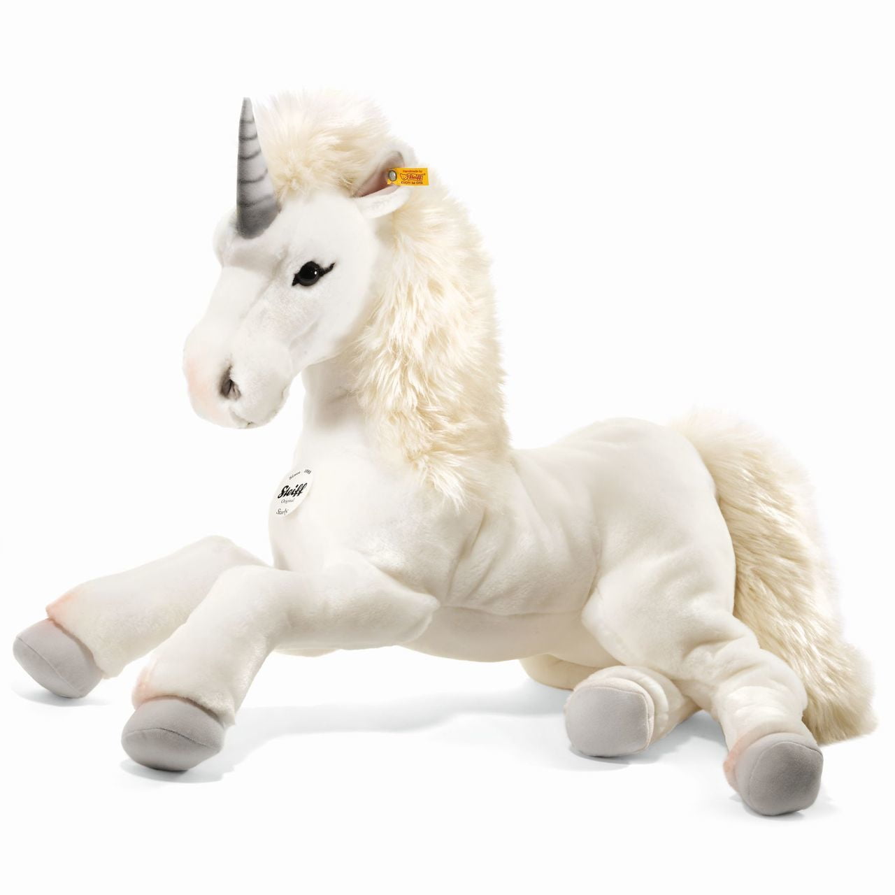 Steiff 015045 Starly Dangling Unicorn with FREE Steiff gift box 