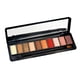 thumbnail image 5 of 1 pieza de de ojos de maquillaje profesional, juego de cosméticos, bandeja de de ojos ahumada perfecta, resistente al agua y de larga duración Yinane Paleta de sombra de ojos mate, 5 of 8