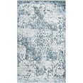 thumbnail image 2 of Unique Loom Kamala Washable Collection Area Rug - Vintage (3' 3" x 5' 3" Rectangle Navy Blue/Gray), 2 of 9