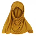 thumbnail image 4 of Women India Hat Muslim Ruffle Cancer Chemo Beanie Turban Wrap Cap scarf Shawl, 4 of 9