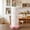 D, variant on Organization Storage Clearance Sale! Flower Wood Tissue Storage Shelf No Punching Roll Paper Kitchen
