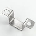 thumbnail image 5 of Thicken M-shaped U-shaped Square Rectangle Fastening Buckles Plumbing Tightening Saddle Clip Horseback Hose Clamp Ohm Tube Card Throat Hoop 20X20, 5 of 8