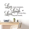 thumbnail image 2 of Clearance! Plertrvy Wall Stickers for Living Room Diy Wall Art Decal Decor for Bedroom Dining Room, Home Wall Stickers, (1X Wall Sticker), 2 of 9