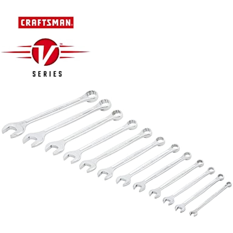 Mannesmann 25-Piece Combination Wrench Set - 7-32mm, Chrome Vanadium Steel, GS-Approved