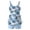 Navy, variant on Qingpeng Womens Tankini Bathing Suits with Shorts Floral Print Tummy Control Two Piece Swimsuits Modest Swim Tank Tops