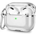 thumbnail image 1 of Upgrade Clear Carrying Case for AirPods Pro Case 2019, Air Ripple Protective TPU Cover, 1 of 4