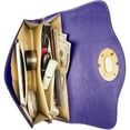 thumbnail image 5 of Genuine Leather Clutch Evening Bag with Chain Shoulder Strap (Fits Phones up to 6.25In x 3.1In), 5 of 7