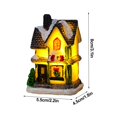 thumbnail image 3 of PENGXIANG Christmas Village LED Lighted Christmas Village Houses with Figurines  Christmas Village Collection Indoor Room Decor - Collectible Buildings, 3 of 14
