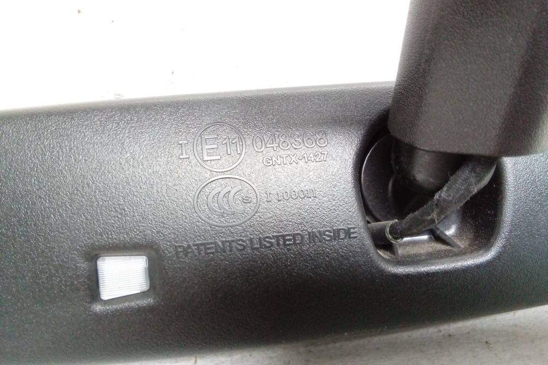 Pre-Owned 17 2017 Toyota Highlander Interior Rear View Mirror OEM - Verify Specific Vehicle Fitment In Description - (Good)