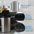 thumbnail image 4 of FDW BestOffice 22 Gallons Automatic Sensor Large Kitchen Trash Can, Stainless Steel, Touchless Garbage Bin, Lid for Kitchen, Home, 4 of 7