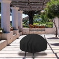 thumbnail image 3 of Housse de Protection Imperméable pour Barbecue, Protection Extérieure Ronde pour Cuisinière à Gaz UV Anti-Poussière, 3 of 8