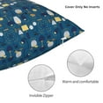 thumbnail image 3 of Yiaed Various Lights Print Pillow Covers Super Soft Decorative Square Throw Pillow Covers Case Cushion Covers for Sofa Couch Bedroom Car Decor（No pillow core）-26"x26", 3 of 7