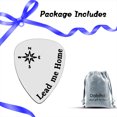 thumbnail image 4 of Lead Me Home Guitar Pick Anniversary Gift for Musician Guitar Player Husband Boyfriend Musical Gift Wedding Valentines Day Jewelry for Him Birthday Gift for Musician, 4 of 4