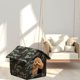 thumbnail image 5 of Impermeable Oxford Dog Cat Kennel Bed Sleep Tent House (Camuflaje verde S) Ehuebsd Para estrenar, 5 of 7