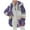 Purple, variant on Dezsed Women Oversized Sherpa Jackets Fuzzy Fleece Zip Up Outerwear Coat Fashion Woman Long Sleeve Open Front Loose Outerwear Patchwork Blouse Coat Tops Pockets Blouse Purple XXXL