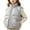 Gray, variant on Boys Puffer Vest Kids Sleeveless Zip up Jackets Lightweight Stand Collar Windproof Puffy down Coat Girls Outwear(Beige,5-6 Years)