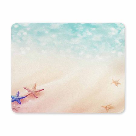 Beach Mouse Pad,Premium-Textured Mousepad,Waterproof Mouse Pad Non Slip Rubber Base Mouse Pads for Office Laptop,Pretty Cute Mouse Pad for Office Gaming Laptop Women