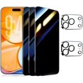 thumbnail image 1 of Protector de Pantalla ARERCO Paquete de 3 para iPhone 17 Pro Max 6.9" con Privacidad, 1 of 9