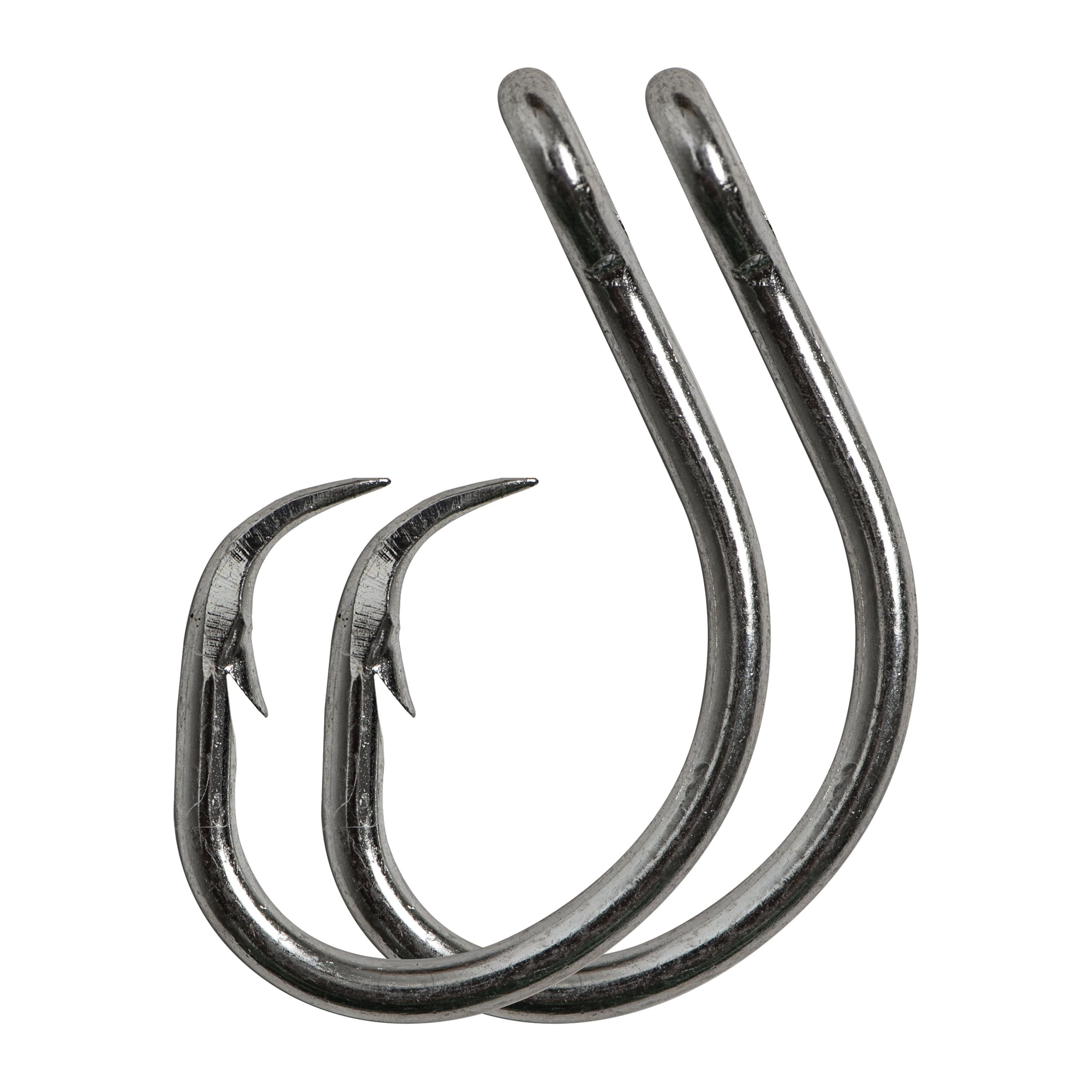  Mustad Snelled Central Draught Hook Fishing Terminal Tackle (6  Pack), Bronze, Size 24 : Sports & Outdoors