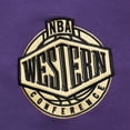 thumbnail image 5 of Men's Mitchell & Ness Purple Utah Jazz  Team OG 2.0 Vintage Logo Fleece Pullover Hoodie, 5 of 6