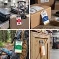 thumbnail image 5 of 12 Pack Cruise Luggage Tags, Durable Waterproof Travel Essentials for NCL, Princess, Carnival, MSC, Holland America, P&O, Costa, Cunard, Viking and More, Easy Identification for Suitcases, 5 of 5