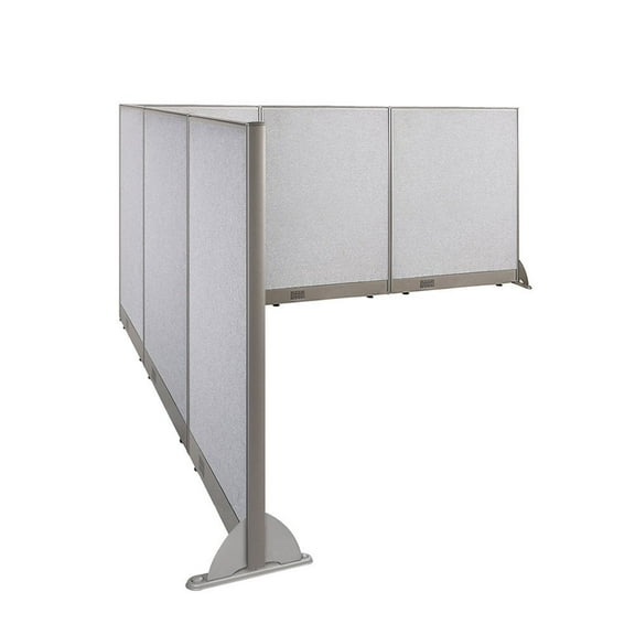 GOF L-shaped Freestanding Partition 108”D x 108”W x 48”H, Office Room Divider, Privacy Screen, Workstation Cubicle
