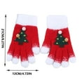 thumbnail image 7 of Levmjia Adult Gloves Warm And Cold Warm With Anti-Slip Elastic Cuff Thermal Lining Gloves Christmas Party Outside Wear, 7 of 7