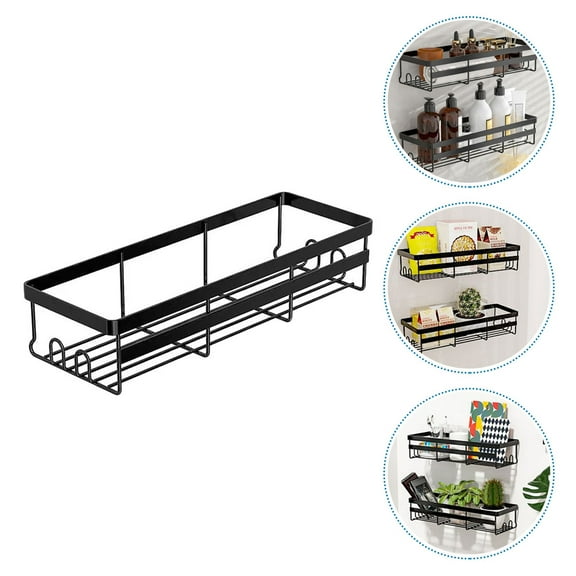 FRCOLOR  2 Pcs Shampoo Holder for Shower Accessories Bathroom Shelf