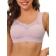 thumbnail image 1 of INSPIRE CHIC Sujetador Bralette Minimizer con Push Up para Mujeres, Top de Tanque sin Aros y de Cobertura Completa Rosa Medio, 1 of 1