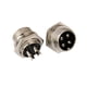 thumbnail image 5 of 2 Juegos Adaptador de Conector Y de Enchufe de Aviión de Tornillo de 4 piezas, 5 of 6
