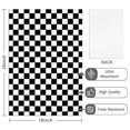 thumbnail image 2 of 4 Pcs Black and White Checkered Pattern Funny Kitchen Towels, Microfiber Dish Towels, Kitchen Tea Towels Set 18" X 26", 2 of 6