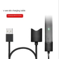 thumbnail image 2 of Cable de carga de interfaz USB para Vuse Alto Cable de cargador magnético Diseño universal 45 cm (Usb-a negro), 2 of 4
