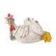 thumbnail image 5 of Estatua de pollo de buenos días Escultura de pollo Detalles vívidos Adorno decorativo Gallina, 5 of 9