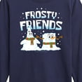 thumbnail image 3 of SpongeBob SquarePants - Frosty Friends - Toddler And Youth Long Sleeve Graphic T-Shirt, 3 of 6
