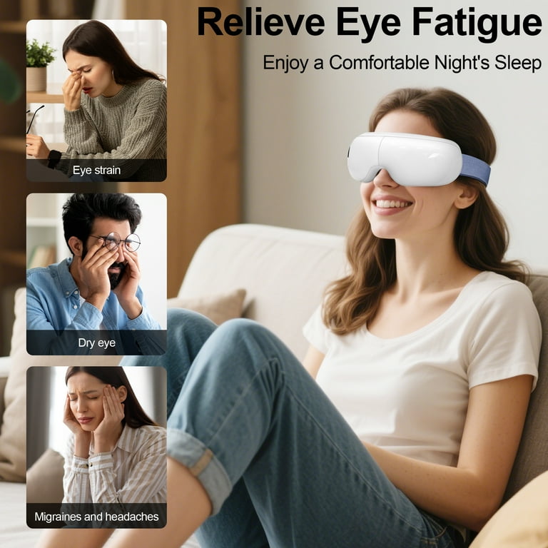 Unitc Eye Massager with 4 Massage Modes and Heat photo 3