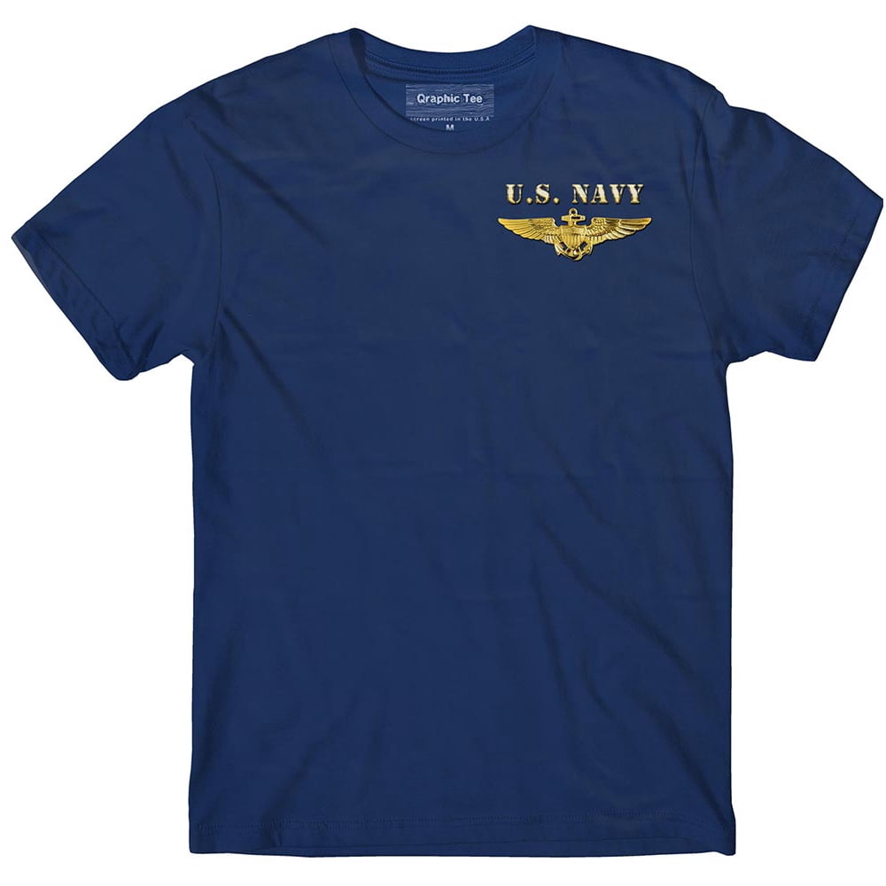 Qraphic Tee U.S. Navy Seal tshirt, Naval Aviator tshirt, Military t