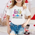 thumbnail image 2 of XFHLMJFF Boys Easter Shirt for Kids Bunny T-Shirt Rabbit Tees Toddler Easter Outfit Short Sleeve Round Neck Tshirts 6-7Y, 2 of 4