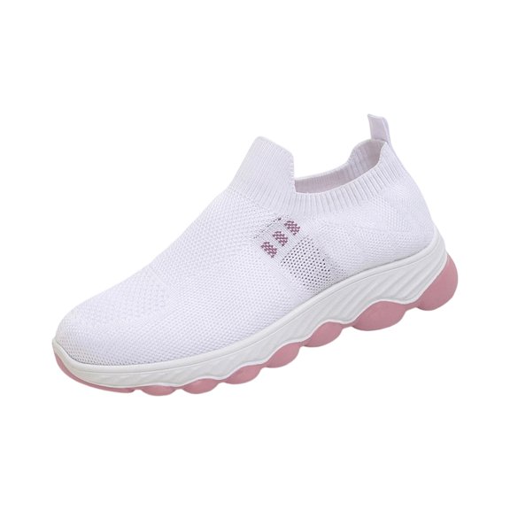 Womens Shoes Running Walking Sneakers Slip On Sport Outdoor Casual Tennis Workout Athletic Gym Shoes Lightweight Comfortable Fashion Fitness Shoes, 37