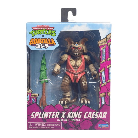 TMNT x Godzilla Figure King Caeser