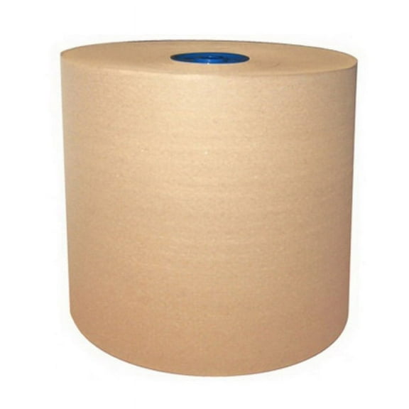 Cascades Tandem Hardwound Towel Roll Mokha, 100% Recycled Fiber, 775' Length x 7.5" Width | 6 Roll/Case