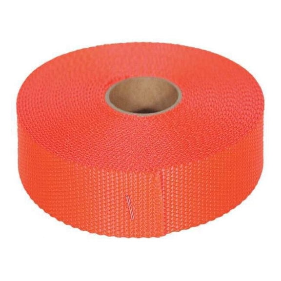 Bulk-Strap Webbing,Nylon,1" W,Orange N01027OR