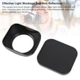 thumbnail image 4 of Camera Lens Hood Aluminium Alloy Accurate CNC Fine Processing Lens Hood Shade Protector with Cap, 4 of 7